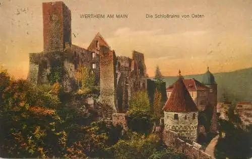 Germany Wertheim am Main Schlossruine