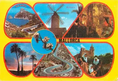 Spain Mallorca windmill