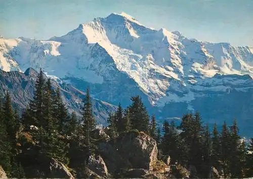 Switzerland Jungfrau bei Sonnenuntergang