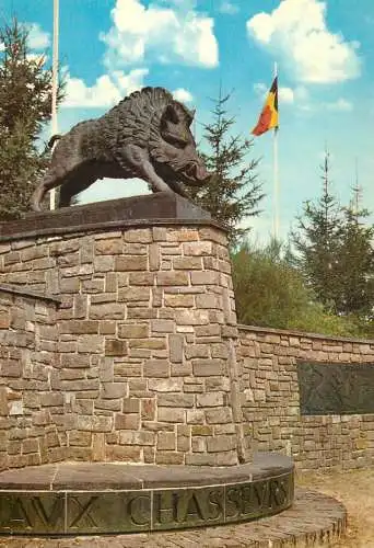 Belgium Martelange monument aux chasseurs