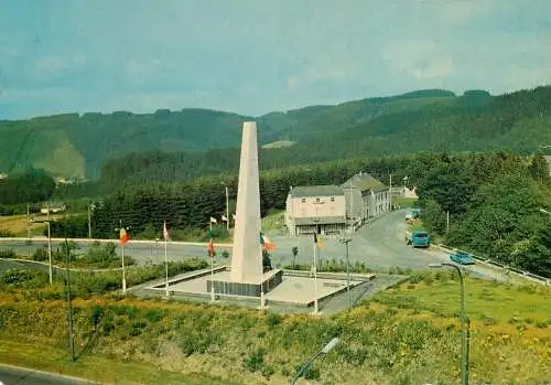 Belgium Martelange monuments des Chasseurs Ardennais