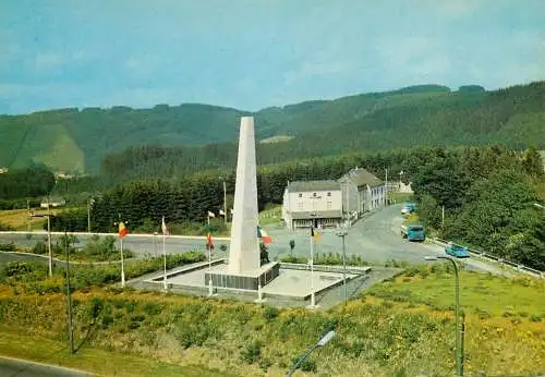 Belgium Martelange monuments des Chasseurs Ardennais