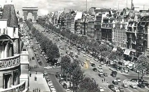 France Paris Avenue de Champs Elysees
