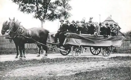 Germany social history types and scenes & horse drawn carriage