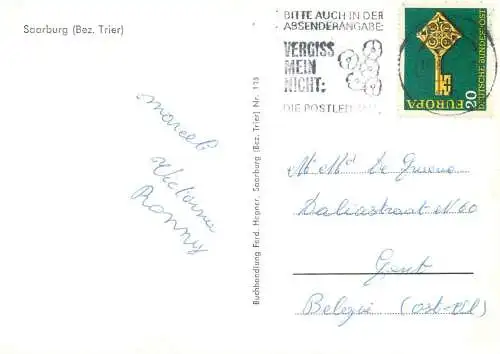 Germany Saarburg panoramic view