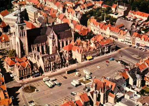 Belgium Diksmuide vue aerienne