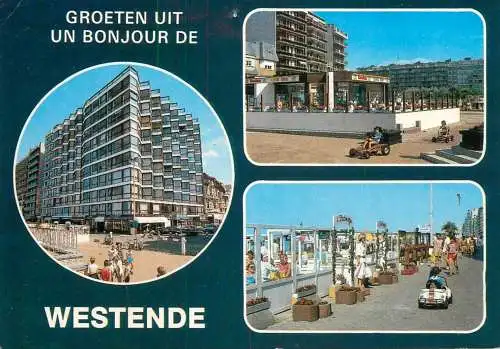 Belgium Westende different sites and sights