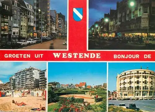 Belgium Westende several views and sights