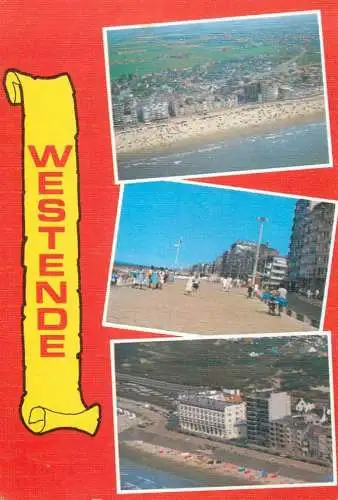 Belgium Westende several sights and sites