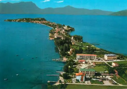 Italy Lago di Garda Sirmione - Peninsula panoramic view