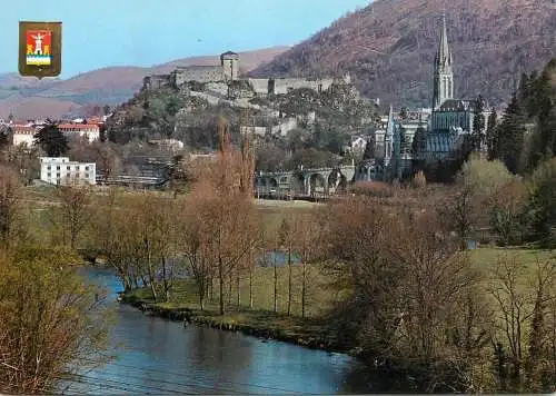 France Lourdes Basilica & The Castle