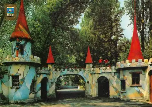 Belgium De Panne Adinkerke park entrance