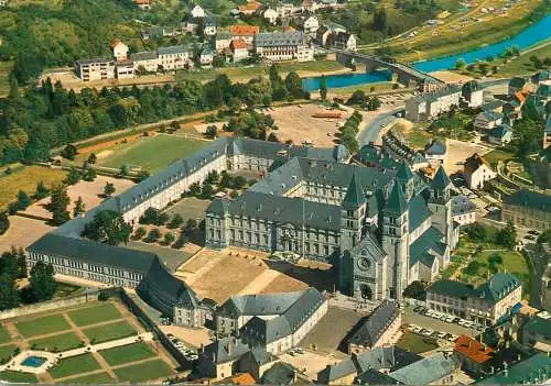 Luxembourg Echternach Basilique St Willibrord et ancien Couvent vue aerienne