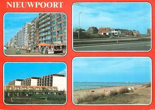 Belgium Nieuwpoort different sights