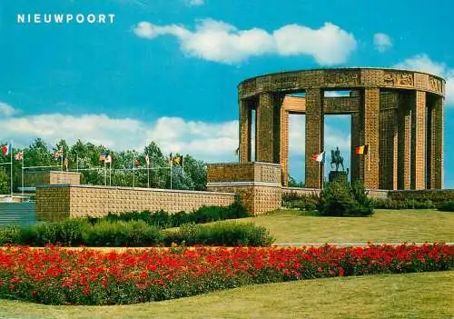 Belgium Nieuwpoort Monument du Roi Albert a l'Yzer