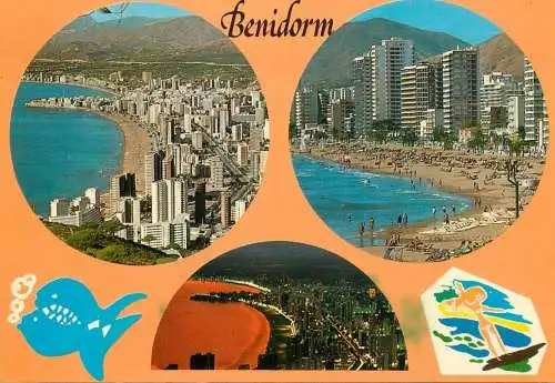 Spain Benidorm different views
