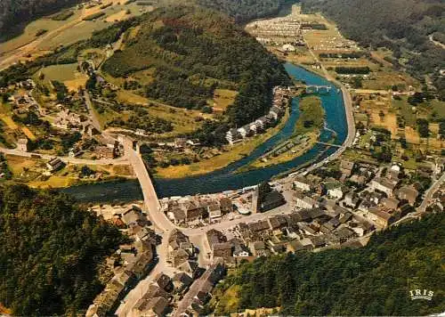 Belgium Bohan sur Semois aerial view