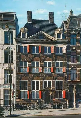 Netherlands Amsterdam Rembrandt house detail view