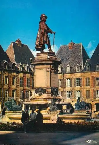 France Charleville Mezieres Charles de Gonzague statue