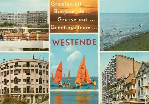 Belgium Westende sailing vessel