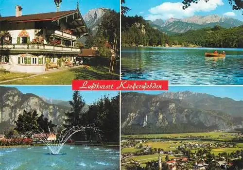 Germany Kiefersfelden mit Kaisergebirge
