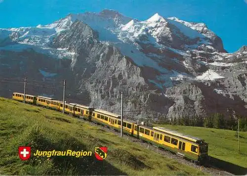 Switzerland Jungfrau region train