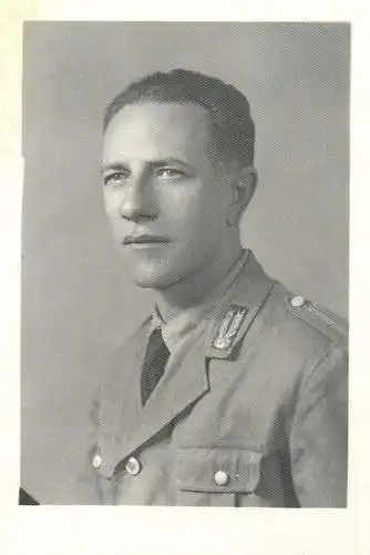 Military man portrait uniform