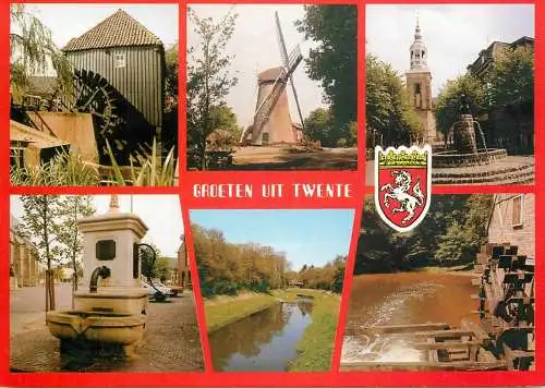 Netherlands Groeten uit Twente different aspects & Coat of Arms