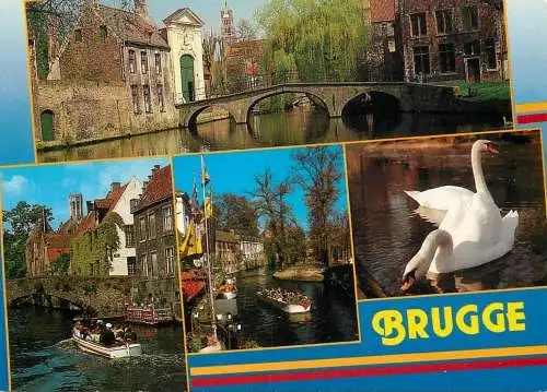 Belgium Brugge different views