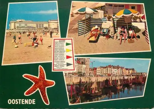 Belgium Oostende several aspects and views