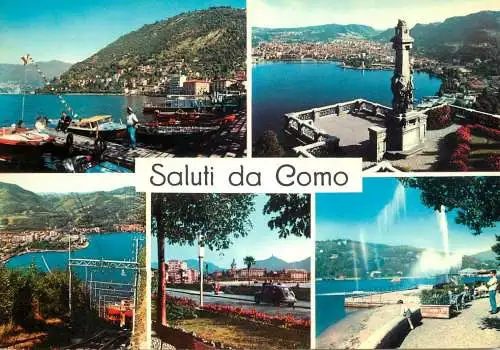 Italy Lago di Como multi view