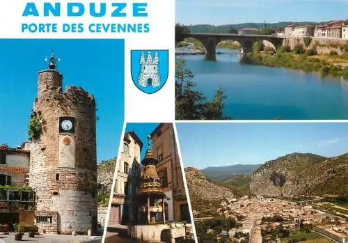 France Anduze (Gard) "La Porte de Cevennes" several views