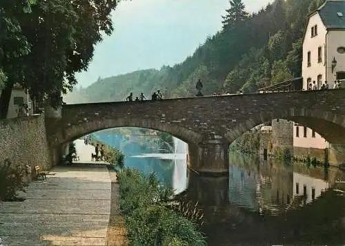 Luxembourg Vianden stone bridge