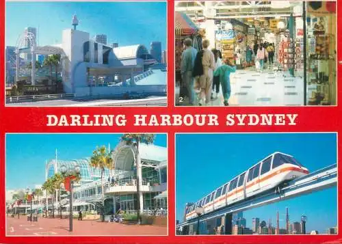 Australia Sydney Darling Harbour multi view
