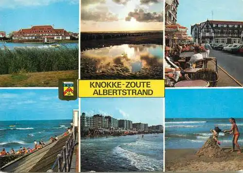 Belgium Knokke Zoute Albertstrand different aspects