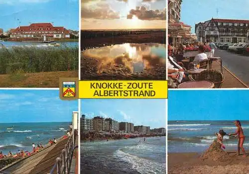 Belgium Knokke Zoute Albertstrand multi view