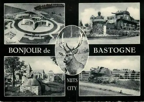 Belgium Bastogne souvenir multi view