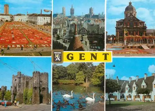Belgium Gent different views