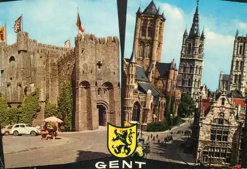 Belgium souvenir from Gent several sites and sights
