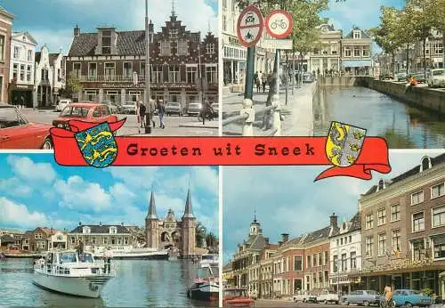 Netherlands Groeten uit Sneek multi view
