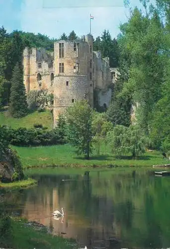 Luxembourg Beaufort castle ruins
