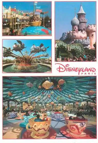France Paris Disneyland multi view