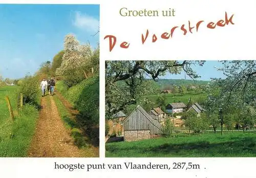 Belgium Voerstreek picturesque village multi view