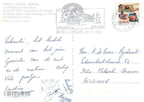 France Meribel (Savoie) multi view