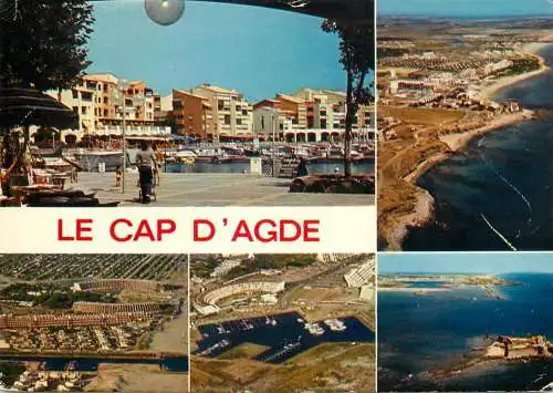 France Le Cap d'Agde differenet aspects