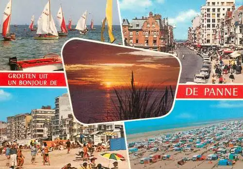 Belgium De Panne sailing vessel
