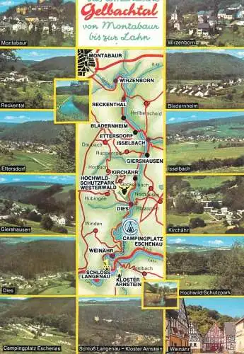 Germany Gelbach map