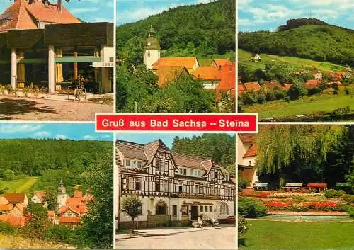 Germany Gruss aus Bad Schasa Steina several views