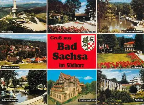 Germany Gruss aus Bad Schasa im Sudharz several views