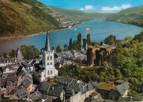 Germany Bacharach am Rhein Wernerkapelle und Peterskirche